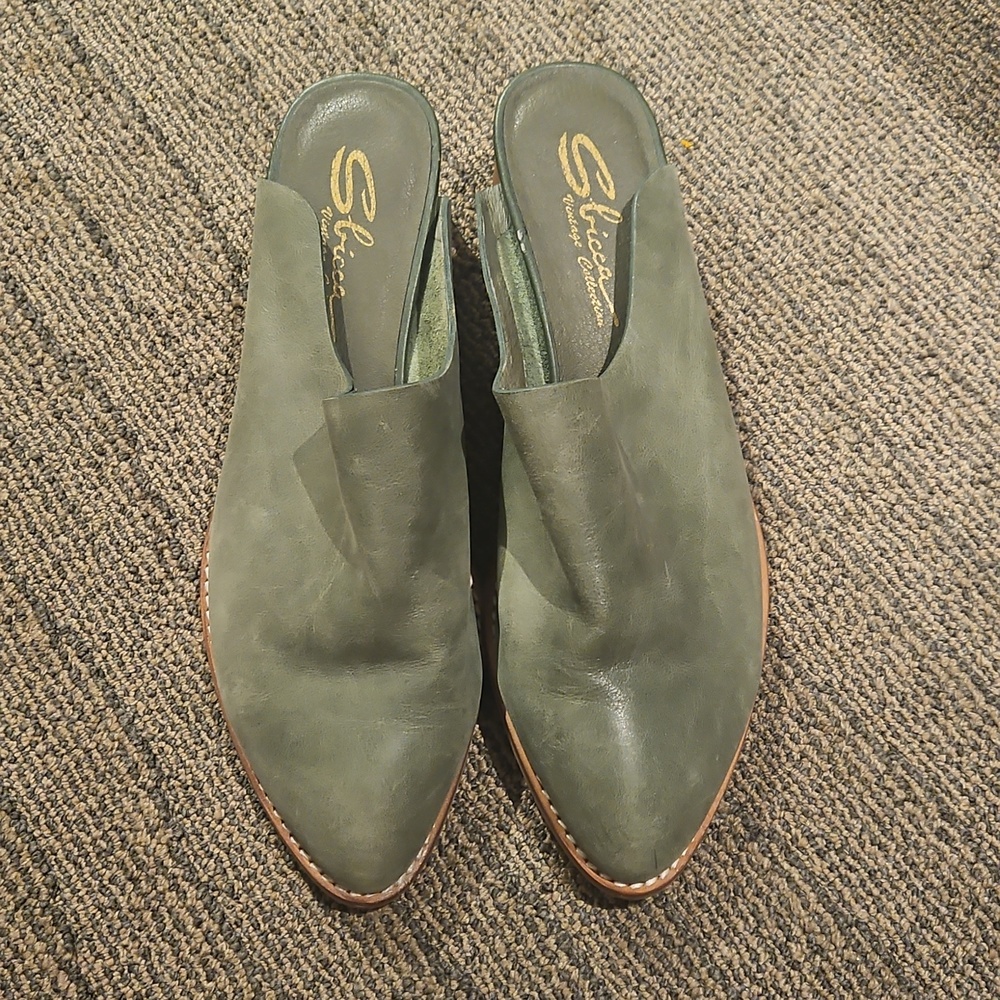 Sbicca Leather Mules